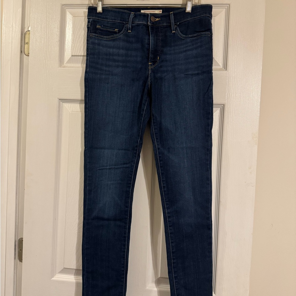 Levi's Dark Blue Skinny Jeans